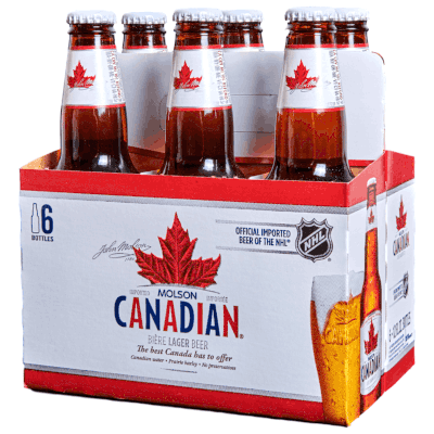 Molson Canadian (341 mL Bottles)